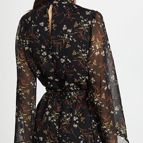 NWT BB Dakota Rise & Shine Chiffon Printed Romper - Picture 9 of 14